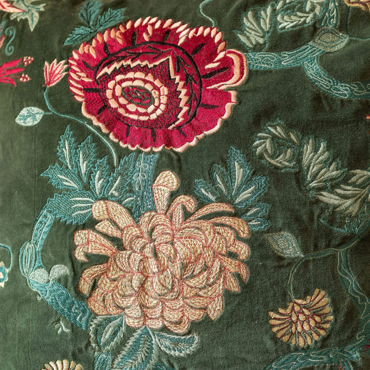 Graham & Green Sofa Cushions|Cushions<Rosalind Embroidered Square Cushions