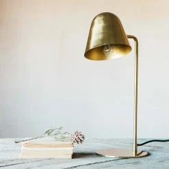Graham & Green Table Lamps<Rowan Brass Table Lamp