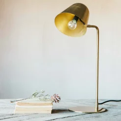 Graham & Green Table Lamps<Rowan Brass Table Lamp