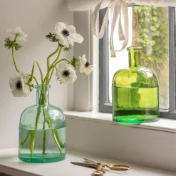 Graham & Green Vases & Plant Pots<Rustic Recycled Glass Bud Vases