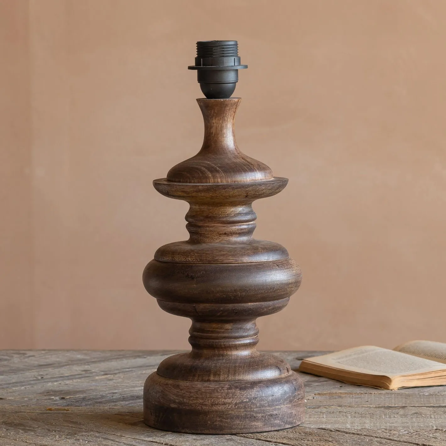 Graham & Green Table Lamps<Sanders Walnut Table Lamp