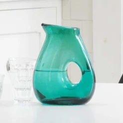 Graham & Green Jugs & Carafes<Sea Green Jug with Hole