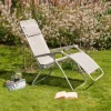 Graham & Green Garden Chairs & Sofas|Garden Chairs & Sofas<Seigle White Reclining Garden Chair