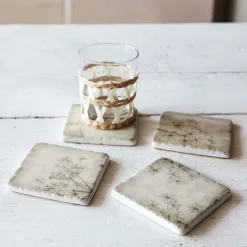 Graham & Green Placemats, Coasters & Trays<Set of Four Gypsophilia Coasters