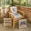 Graham & Green Seat Pads & Bed Rolls|Seat Pads & Bed Rolls<Set of Four La Mer Print Seat Pads