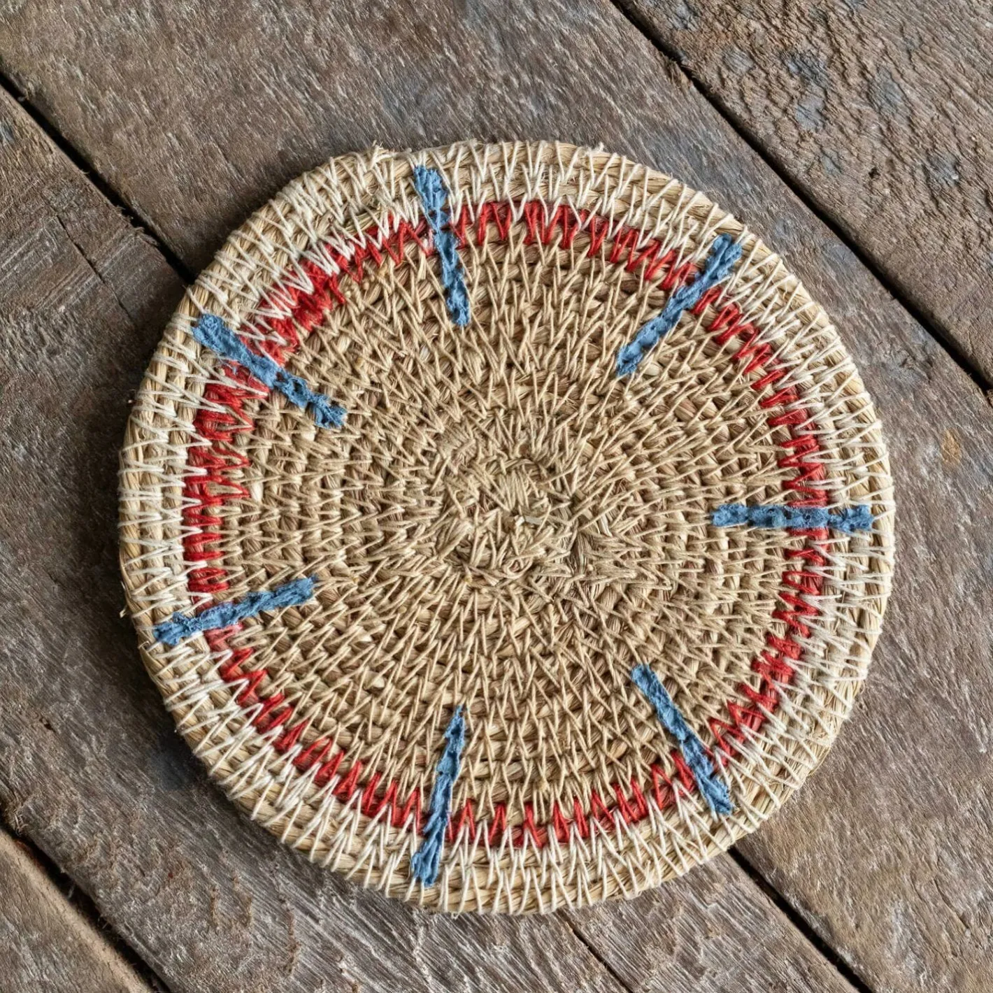Graham & Green Outdoor Dining|Placemats, Coasters & Trays<Set of Four Miro Orange and Blue Coasters