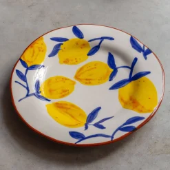 Graham & Green Outdoor Dining|Tableware<Set of Four Multi Lemons Plates
