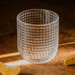 Graham & Green Glassware<Set of Four Rooftop Clear Glass Tumblers