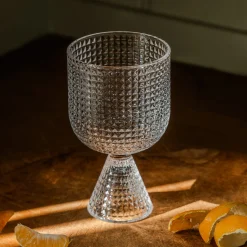 Graham & Green Glassware<Set of Four Rooftop Clear Wine Glasses