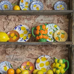 Graham & Green Outdoor Dining|Tableware<Set of Four Yellow Lemon Plates