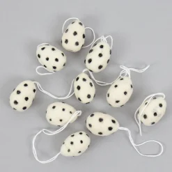 Graham & Green Decorative Accessories<Set of Ten Spotty Egg Hanging Decorations