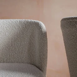Graham & Green Dining Chairs<Set of Two Benji Boucle Dining Chairs