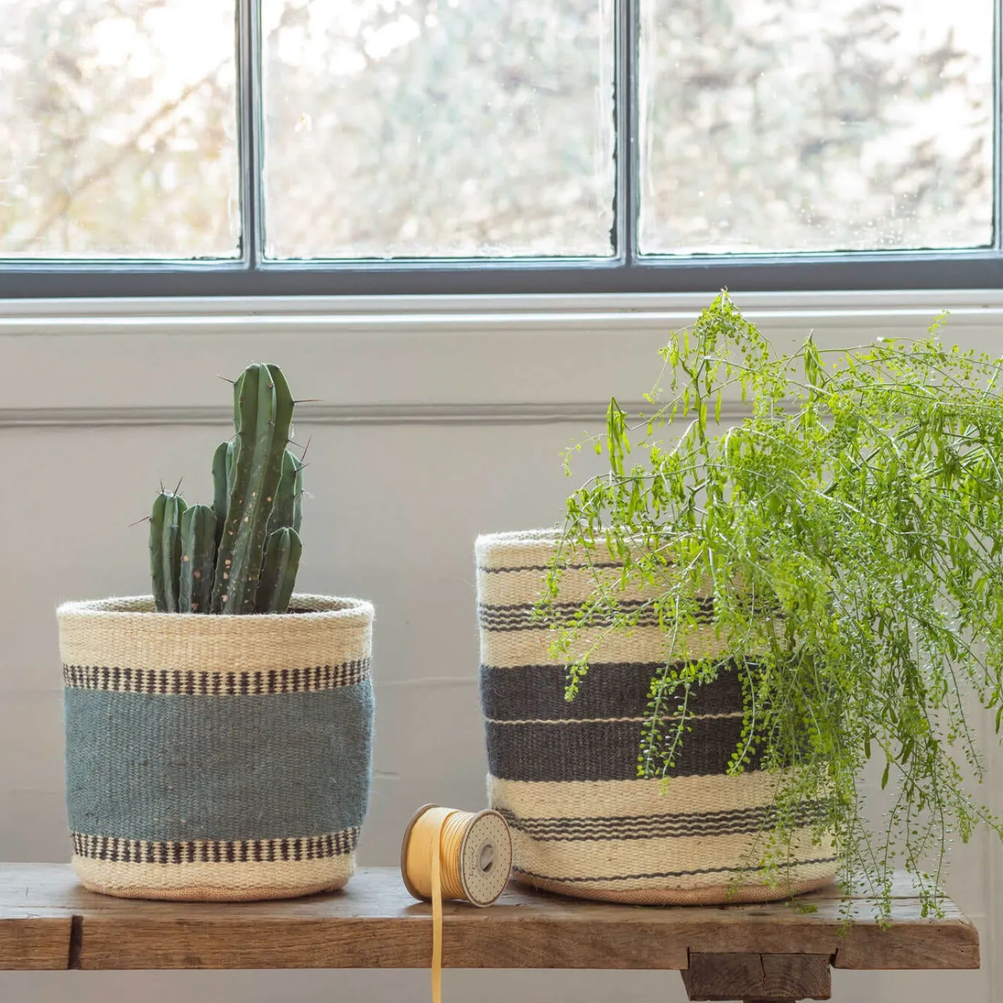 Graham & Green Vases & Plant Pots|Household Storage<Set of Two Jute Bins