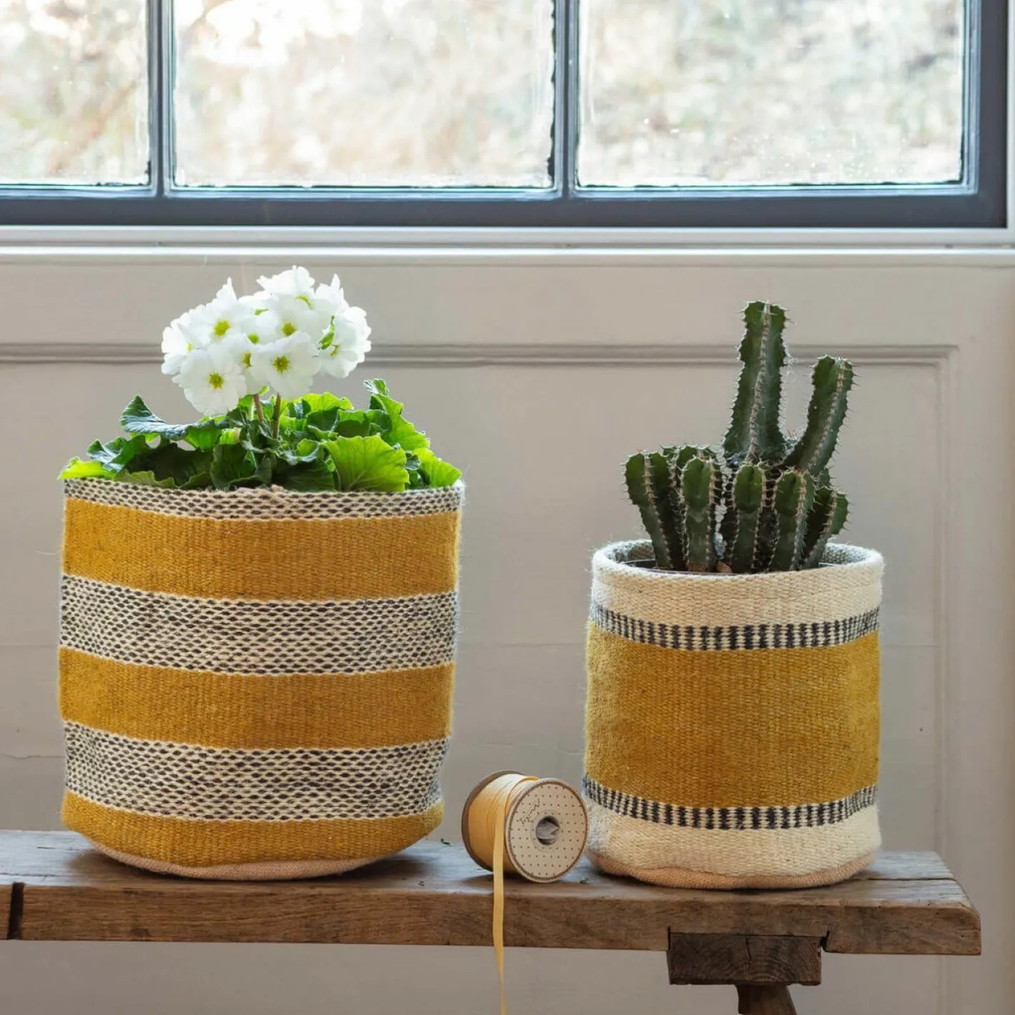 Graham & Green Vases & Plant Pots|Household Storage<Set of Two Jute Bins
