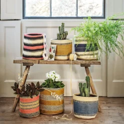 Graham & Green Vases & Plant Pots|Household Storage<Set of Two Jute Bins