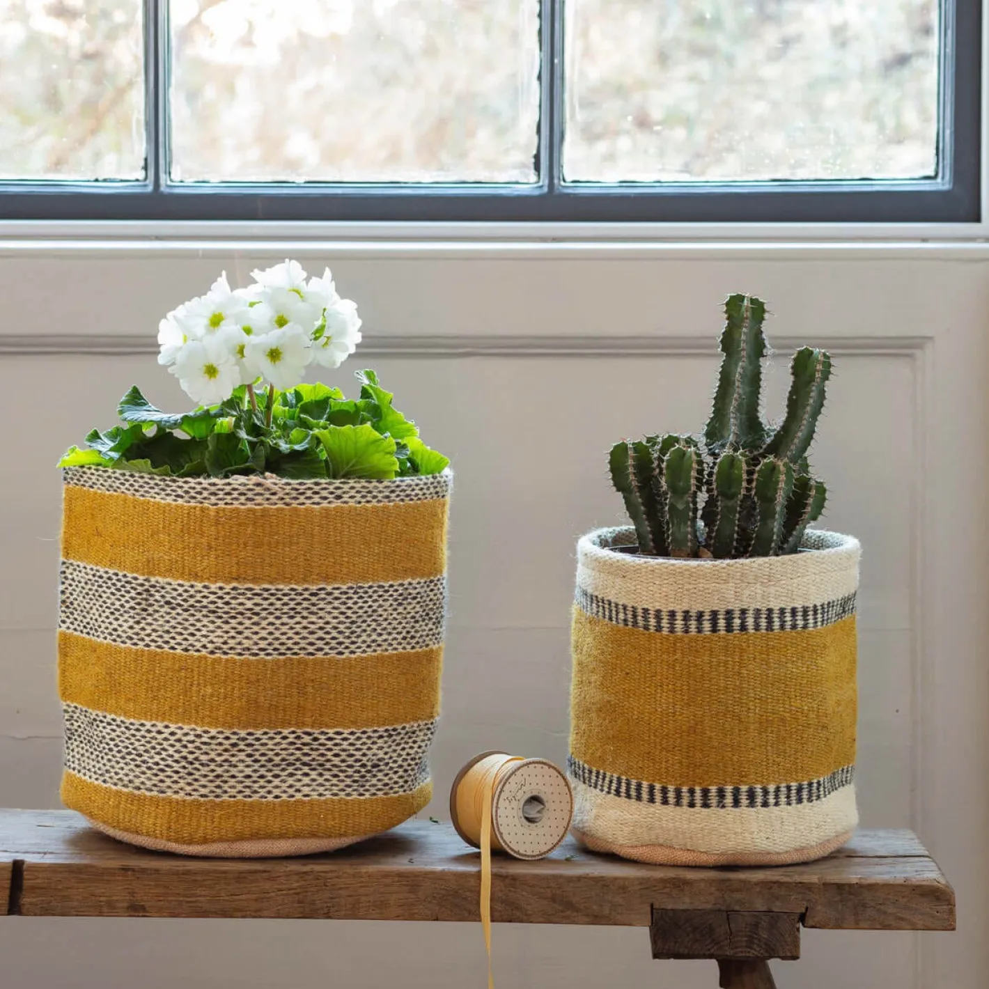 Graham & Green Vases & Plant Pots|Household Storage<Set of Two Jute Bins