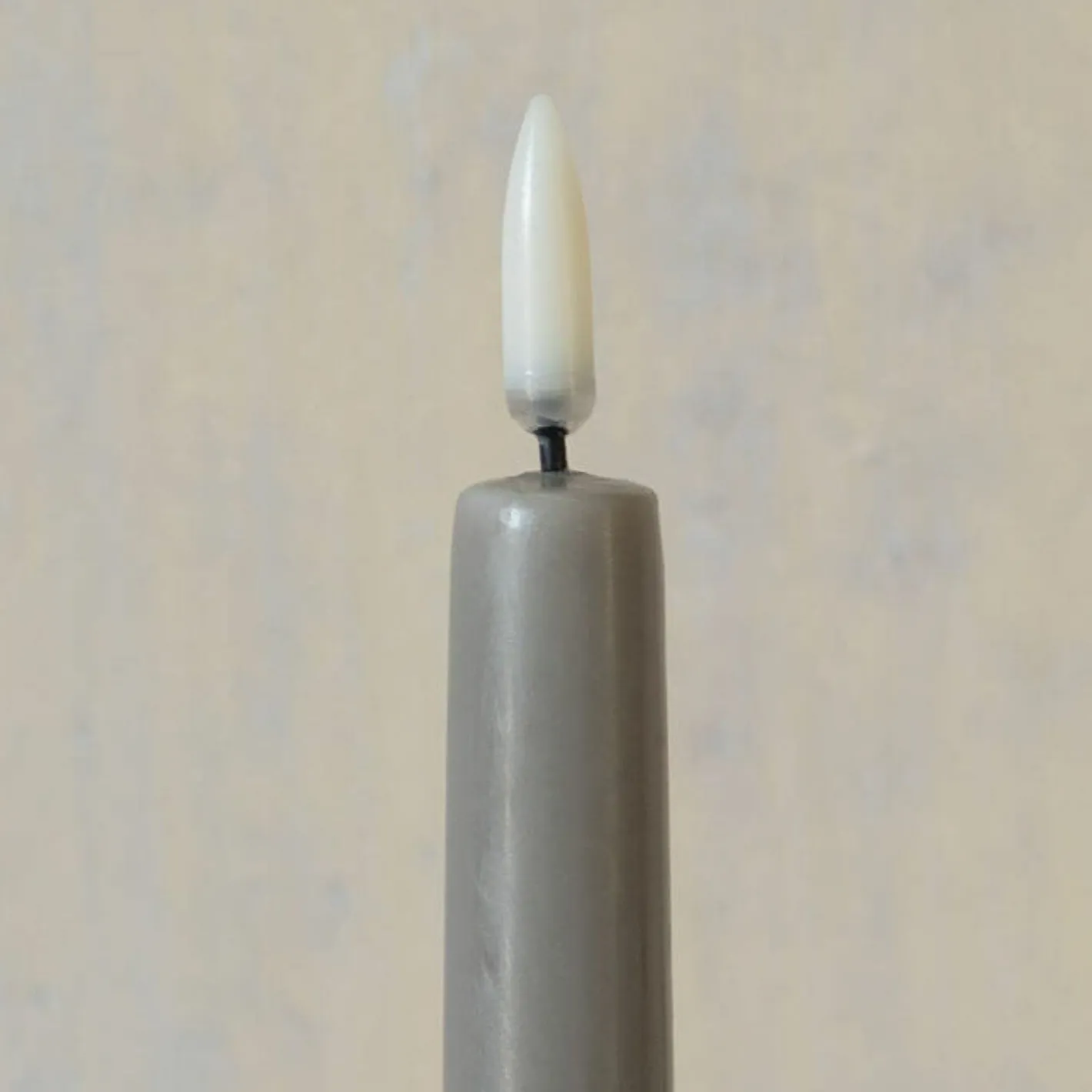 Graham & Green Led Candles|Led Candles<Set of Two LED Taper Candles Sandstone