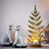 Graham & Green Decorative Accessories<Set of Two Sitting Leopards