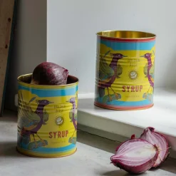 Graham & Green Outdoor Dining|Vases & Plant Pots<Set of Two Syrup Tins