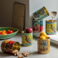Graham & Green Outdoor Dining|Vases & Plant Pots<Set of Two Syrup Tins