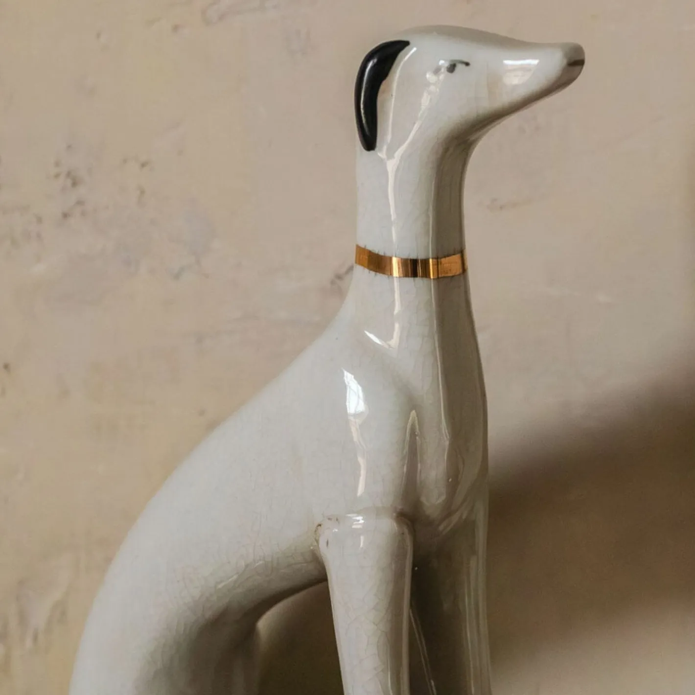 Graham & Green Decorative Accessories<Set of Two Whippet Dog Ornaments