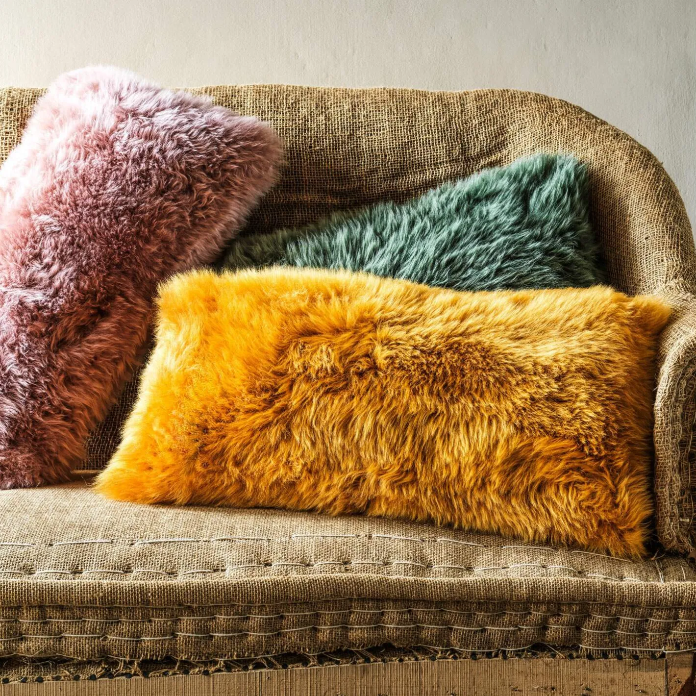 Graham & Green Sofa Cushions|Cushions<Sheepskin Cushions