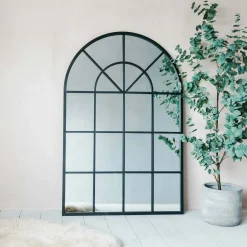Graham & Green Wall Mirrors<Short Window Pane Mirror