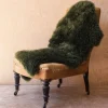 Graham & Green Sheepskins & Hides<Single Moss Green Sheepskin