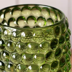 Graham & Green Candle Holders & Candles<Small Green Stack Tealight Holder