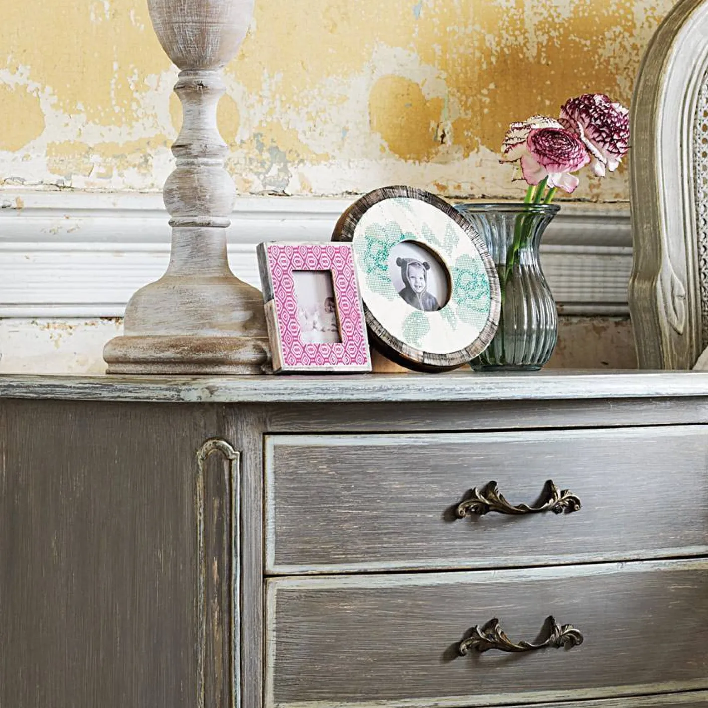 Graham & Green Photo Frames<Small Pink Bone Photo Frame