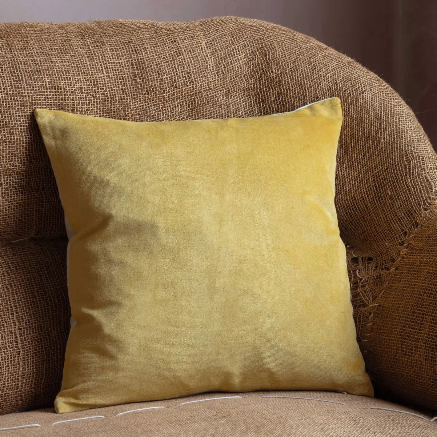 Graham & Green Sofa Cushions|Cushions<Small Velvet and Linen Backed Cushions