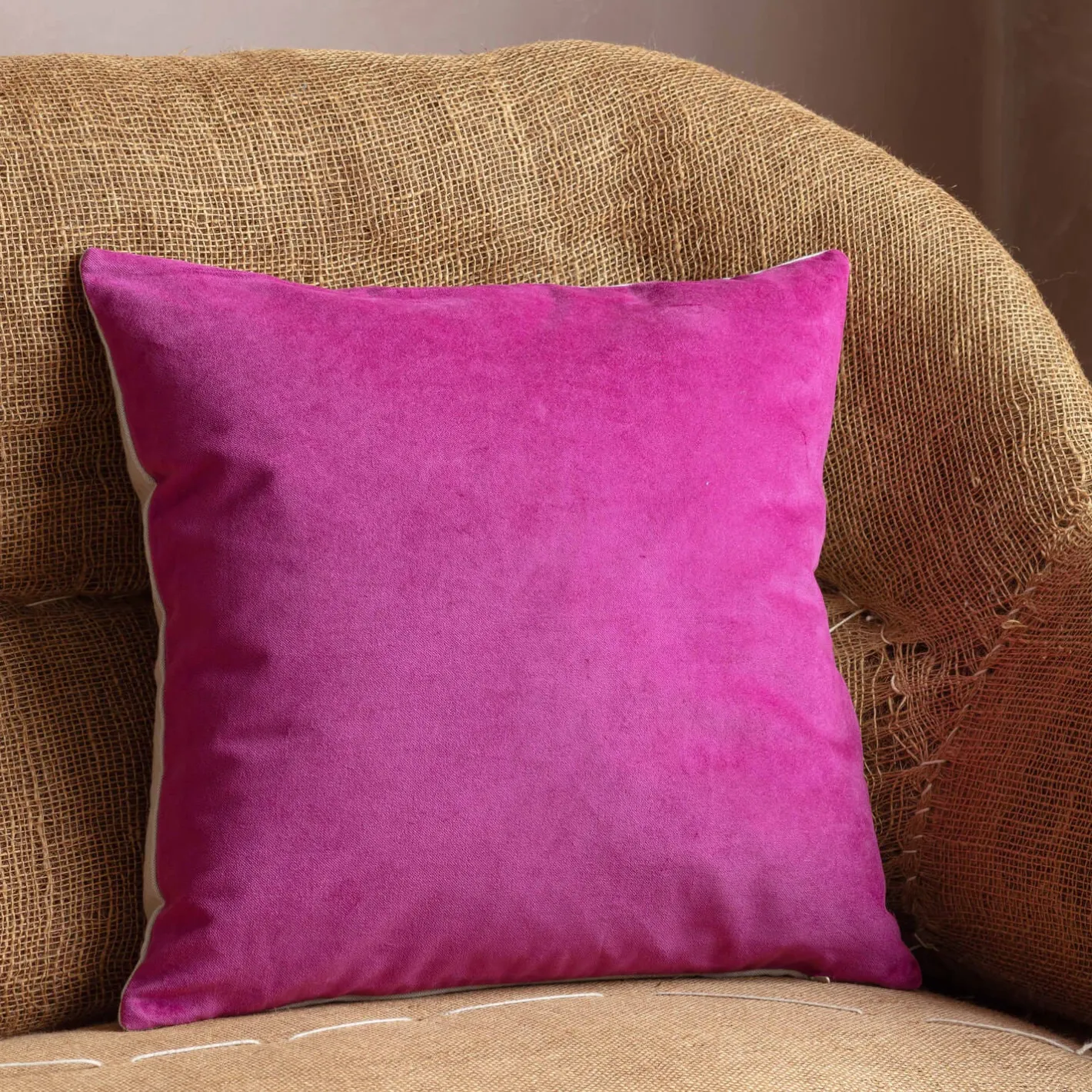 Graham & Green Sofa Cushions|Cushions<Small Velvet and Linen Backed Cushions