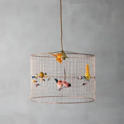 Graham & Green Animal Lights|Ceiling Lights & Chandeliers<Small Voliéres Bird Cage Pendant