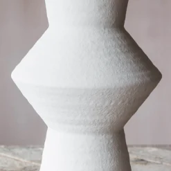 Graham & Green Table Lamps<Small White Cyrus Ceramic Lamp