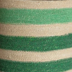 Graham & Green Household Storage<Soro Green Stripe Basket