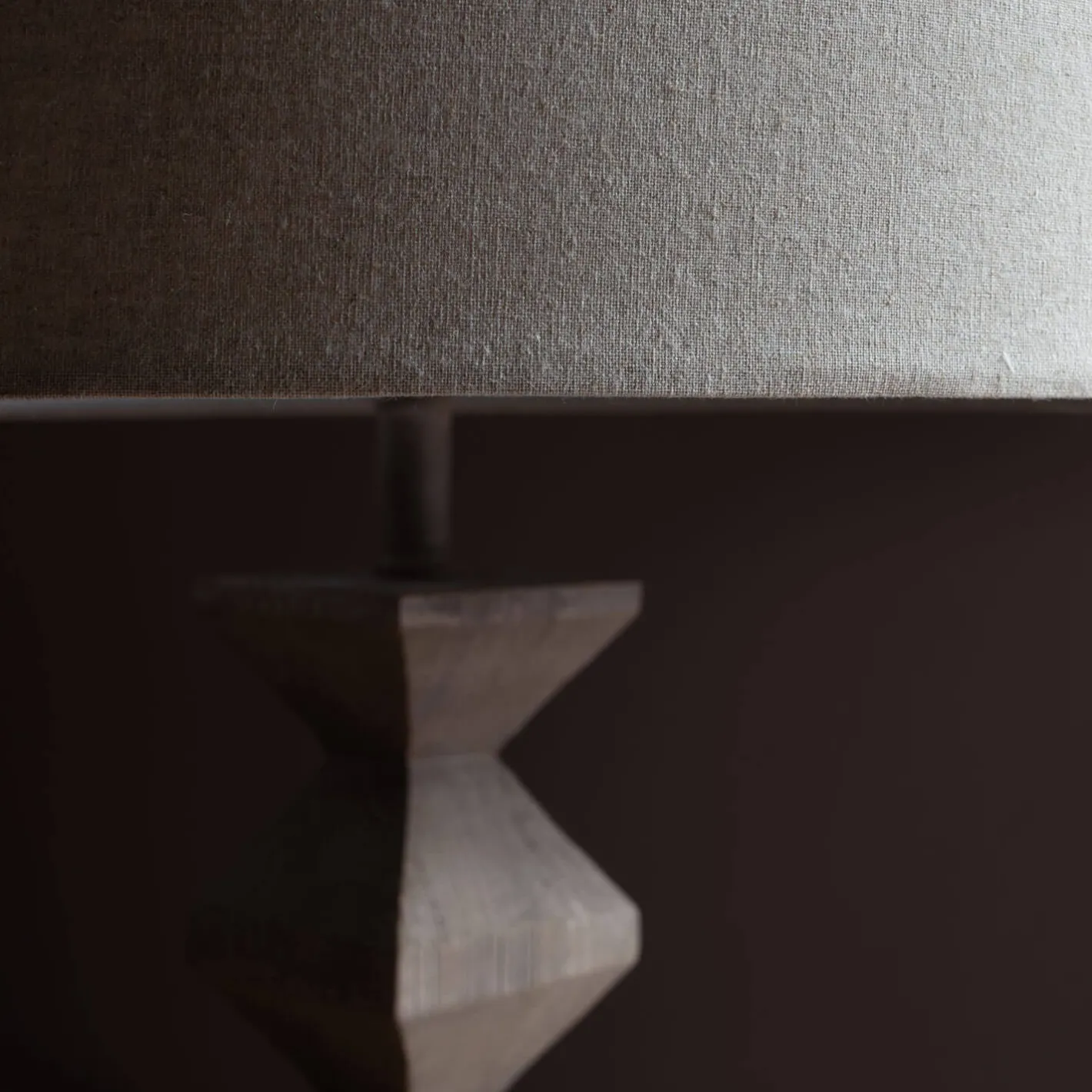 Graham & Green Floor Lamps<Spencer Floor Lamp with Linen Shade
