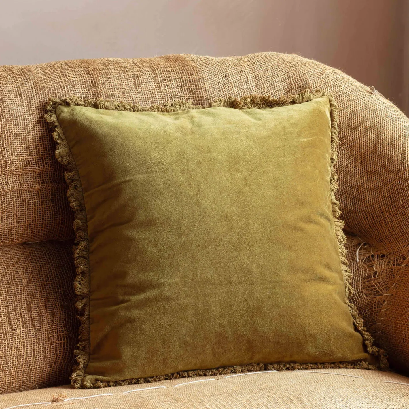 Graham & Green Sofa Cushions|Cushions<Square Stonewashed Velvet Cushions