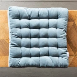 Graham & Green Seat Pads & Bed Rolls|Seat Pads & Bed Rolls<Square Velvet Seat Pads