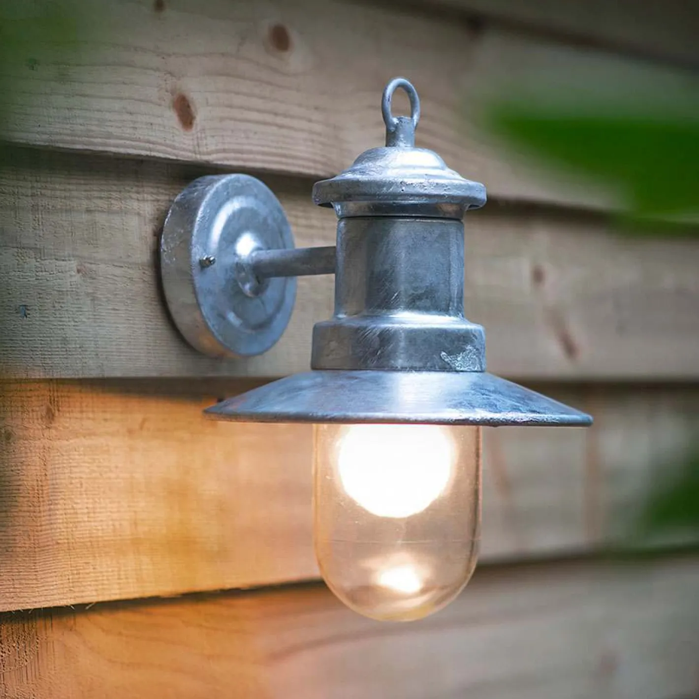 Graham & Green Garden Lights|Outdoor Lights<St Ives Ships Light Galvanised
