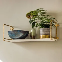 Graham & Green Shelves & Bookcases|Bathroom Accessories<Tala Gold Marble Shelf