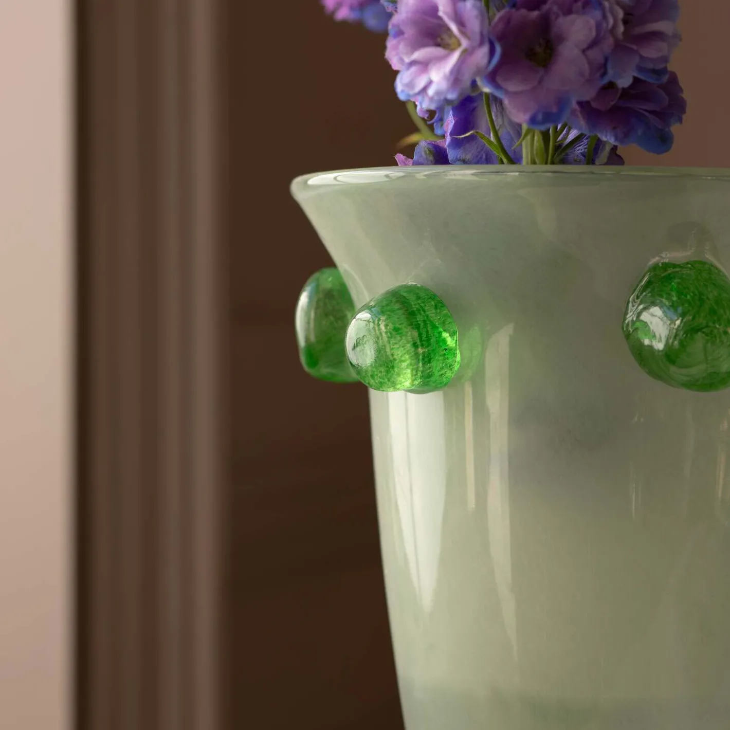 Graham & Green Vases & Plant Pots<Tall Emerald Bobble Vase