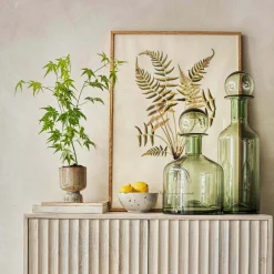 Graham & Green Decorative Accessories<Tall Green Glass Bottle