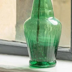 Graham & Green Vases & Plant Pots<Tall Green Recycled Glass Vase