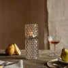 Graham & Green Candle Holders & Candles<Tall Grey Stacked Bubble Tealight Holder