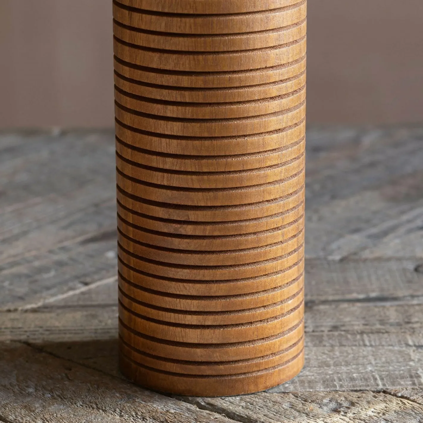 Graham & Green Table Lamps<Tall Leya Wooden Table Lamp