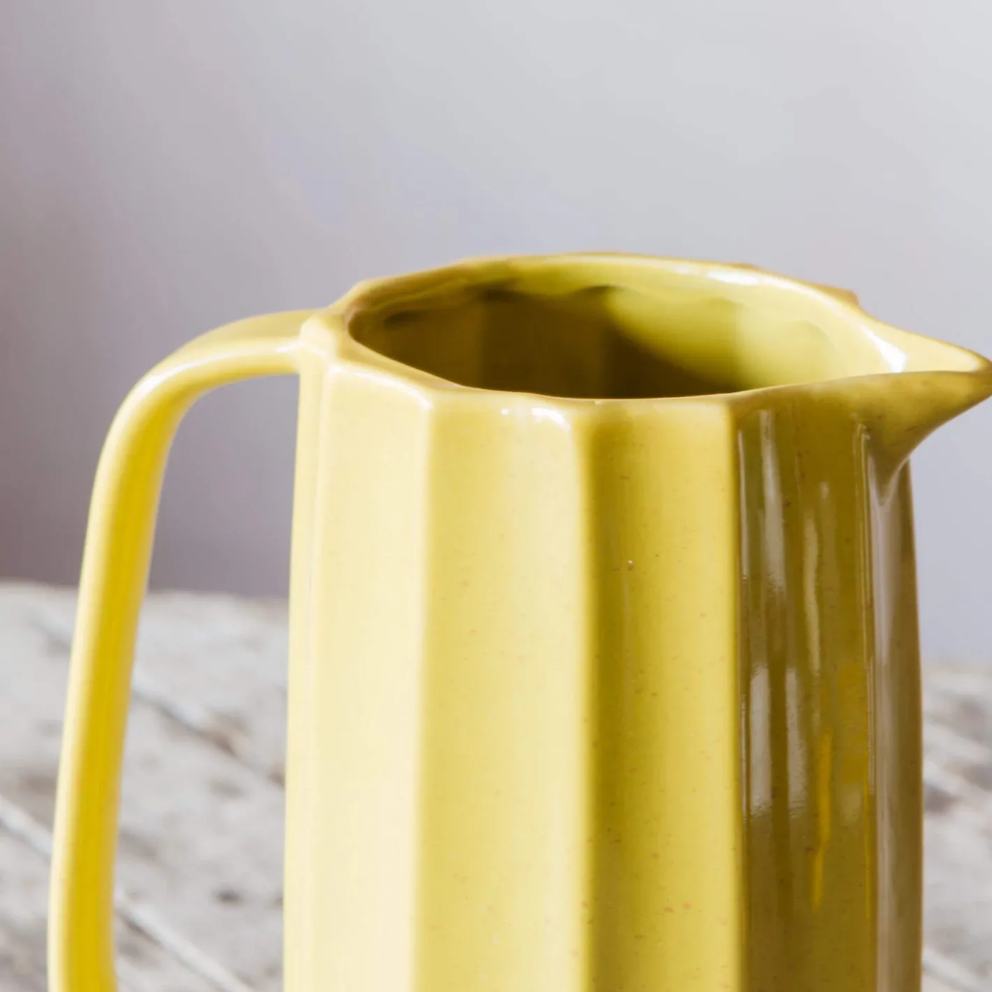 Graham & Green Outdoor Dining|Vases & Plant Pots<Tall Yellow Jug
