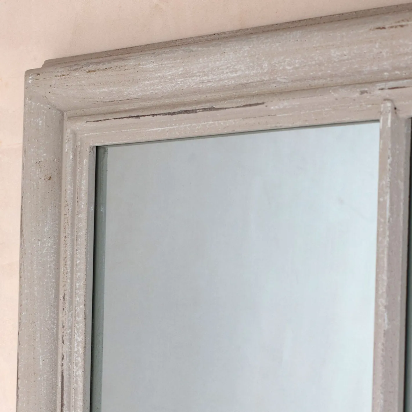 Graham & Green Rectangular Mirrors|Wall Mirrors<Taupe Window Pane Wall Mirror