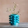 Graham & Green Vases & Plant Pots<Teal Bobble Vase