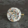Graham & Green Knobs & Handles<Terrazzo Round Knob