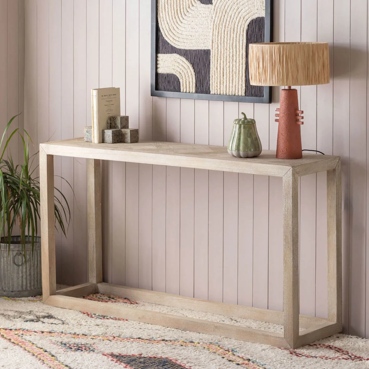 Graham & Green Console Tables<Theodore Parquet Console Table